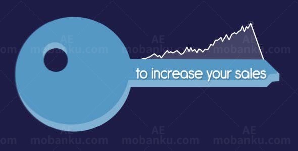 商业类图表业务推广AE模板