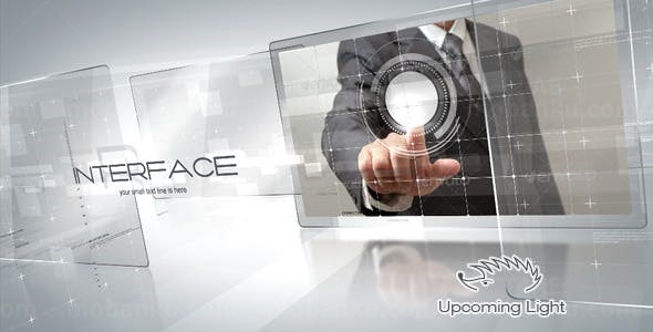 科技感商企展示AE模板