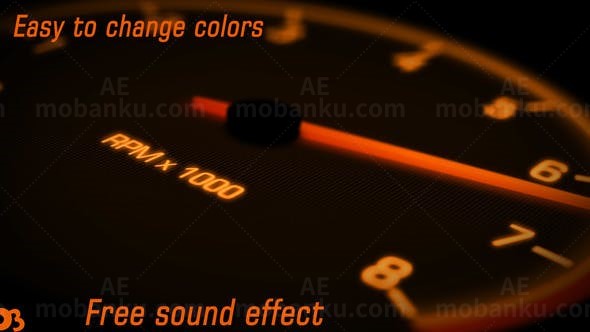 开启动力计表标志AE模板