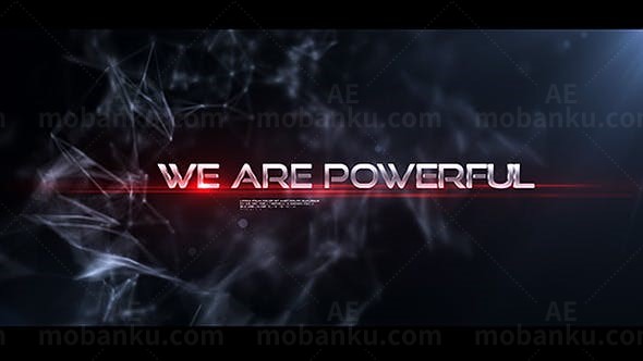 经络影视预告片AE模板