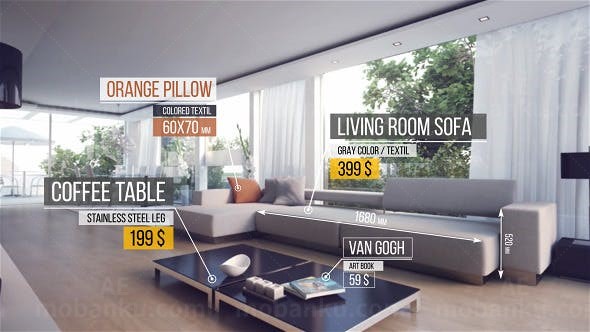 呼出线条文字标题AE模板