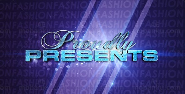 故障扭曲毛刺效果大标题AE模板