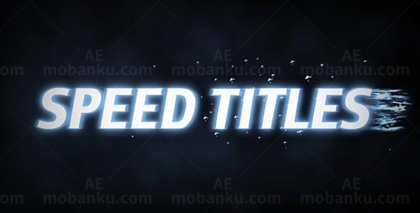 快速标题动画AE模板