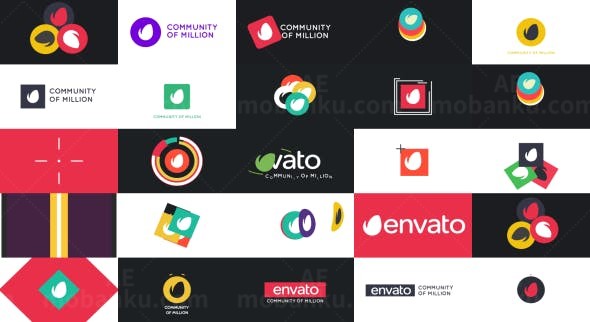 30个迷你标志动画包AE模板