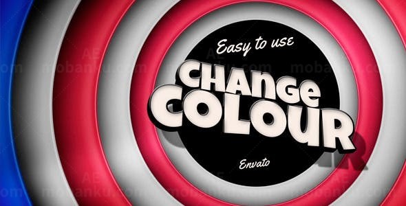 卡通风格视频开场AE模版