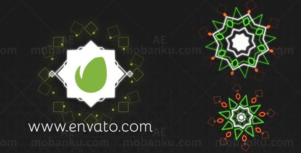 阿拉伯风格标志AE模板