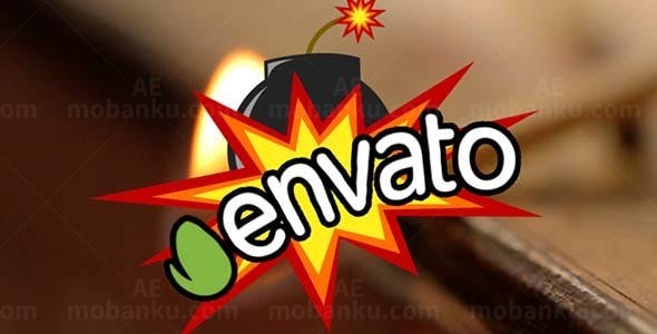 动漫气泡文字特效AE模板