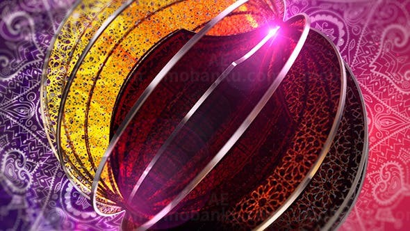 斋月广播包AE模板