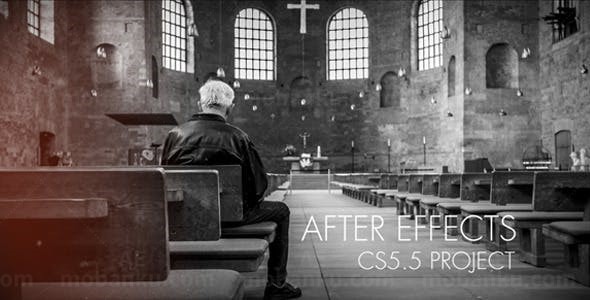 史诗幻灯片片AE模板