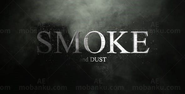 烟雾标志AE模板