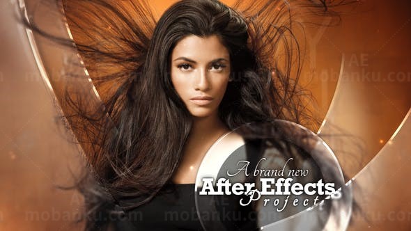 优雅艺术幻灯片AE模板