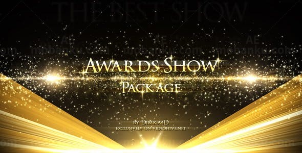 颁奖典礼创意素材包AE模版