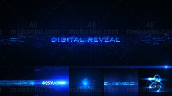 终极数字展示包动画AE模版