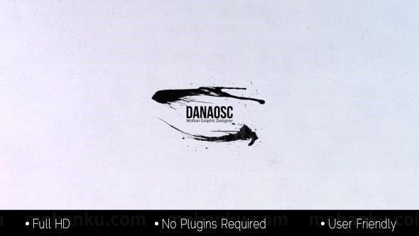 水墨动画AE模板