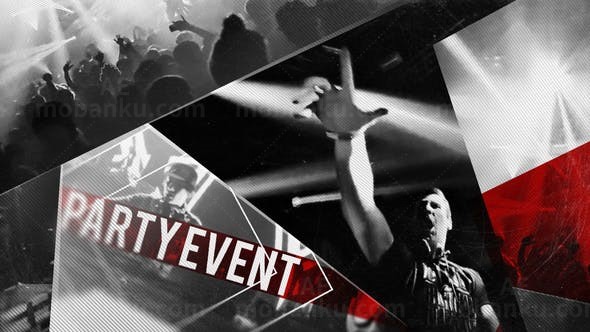 活动聚会晚会宣传AE模板