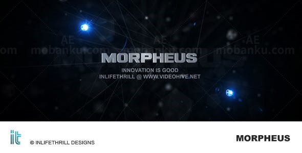 快速节奏星空光线织网切换视频AE模板