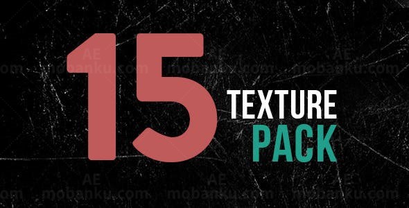 纹理贴图合集AE模板