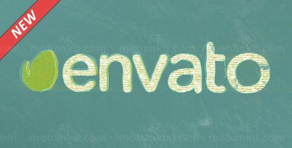 卡通动画标志演绎AE模板