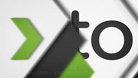 简洁动画标志演绎AE模板