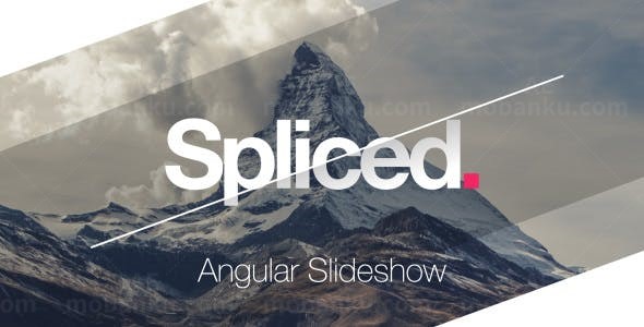 切条动画幻灯片AE模板