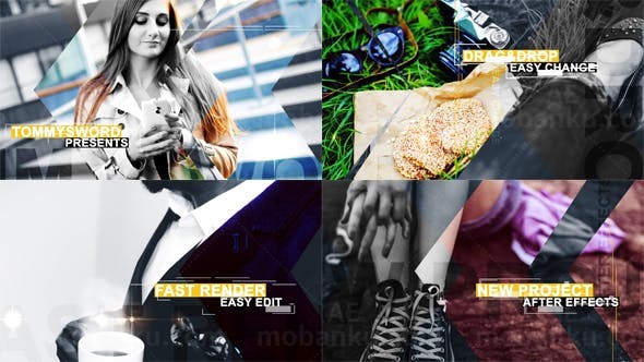 现代风宣传片AE模板