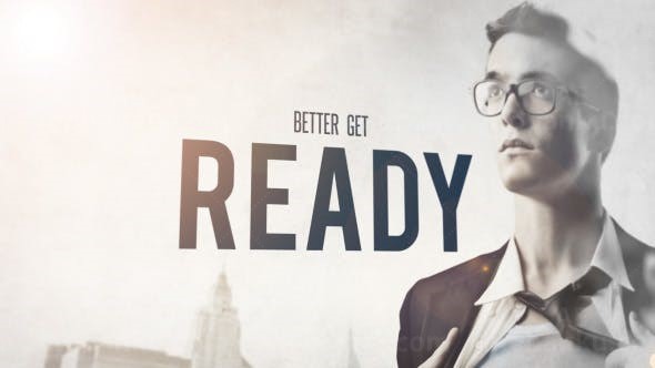 动感排版幻灯片AE模板