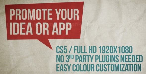 文字排版动画AE模板