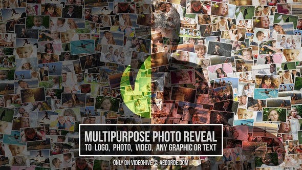 多用途照片空间动画展示AE模板