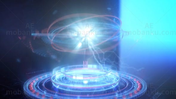 未来能量标志AE模板