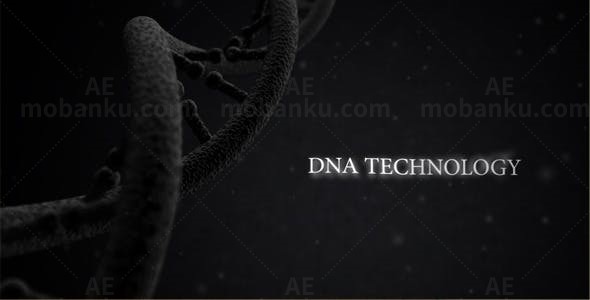 DNA科技片头AE模板
