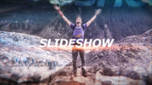 影视视差效果幻灯片AE模板