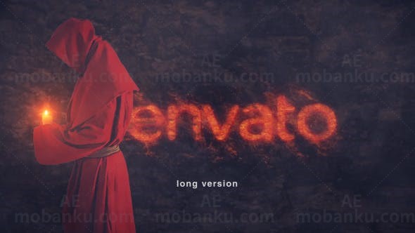 中世纪僧侣标志AE模板