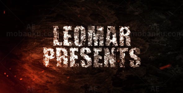 石器时代预告片AE模板