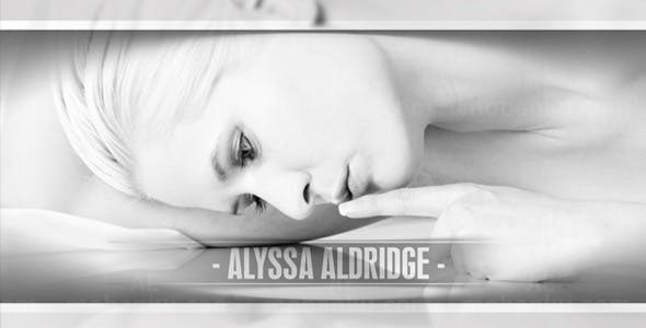 动感节奏时尚时装展示幻灯片AE模板