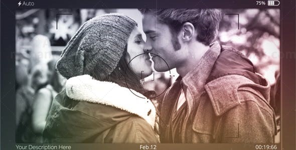 记忆幻灯片AE模板