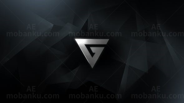 铂金钻石标志展示AE模板