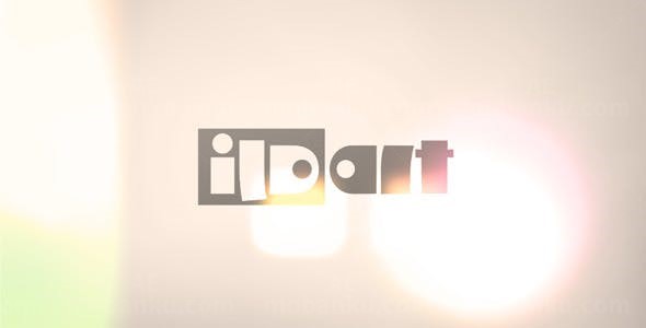 简洁马赛克切换效果照片幻灯片AE模板