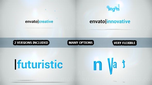 文字排版动画AE模板