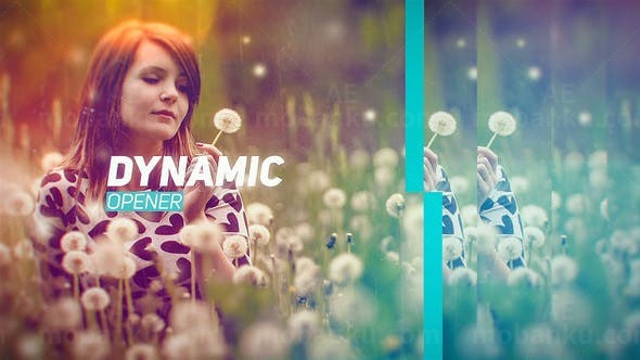 动感幻灯片模板AE模板