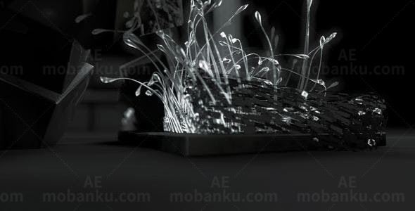 虚拟科幻标志AE模板