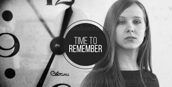 灰色怀旧风格视频展示AE模板