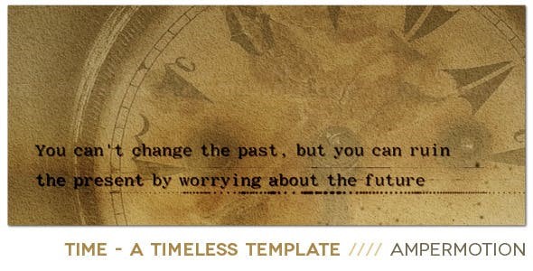 粒子效果复古打印机文字字幕条AE模板