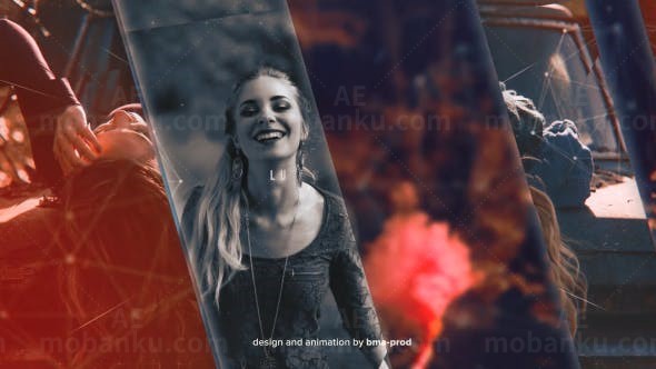 现代风格幻灯片AE模板