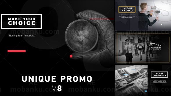 商务企业宣传片展示AE模板