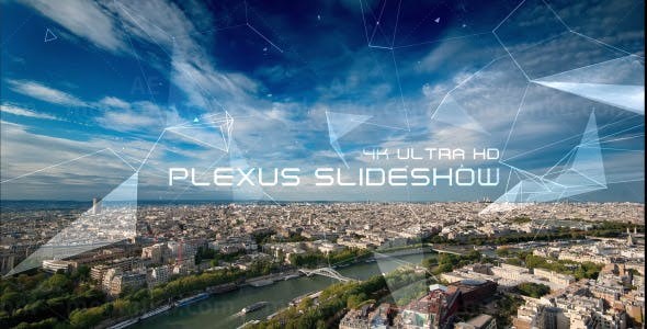 几何变换视频幻灯片AE模板