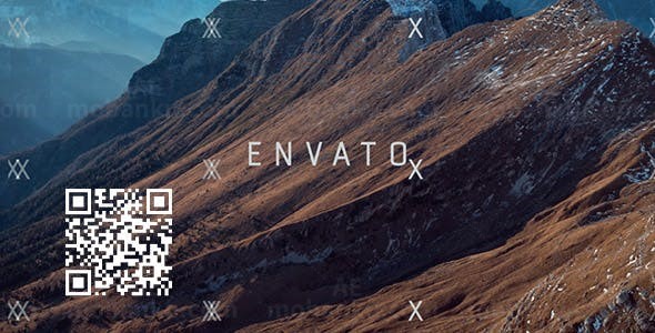 缓慢标题动画AE模板