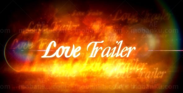 光球闪烁揭示文字标题字幕AE模板