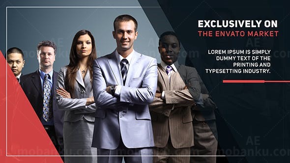 企业视频展示AE模板