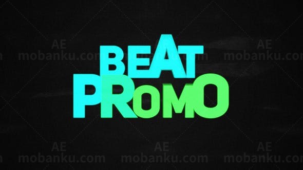 快速光效视频文字展示AE模板