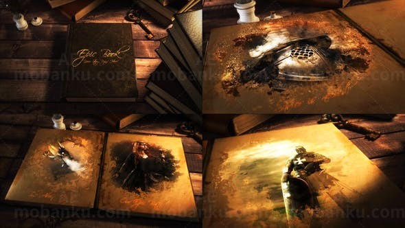 史诗相册展示AE模板